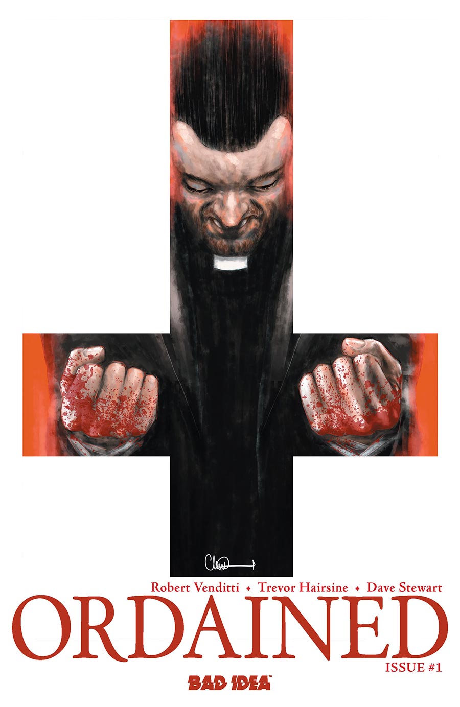 Ordained #1 Cover B Charlie Adlard Variant