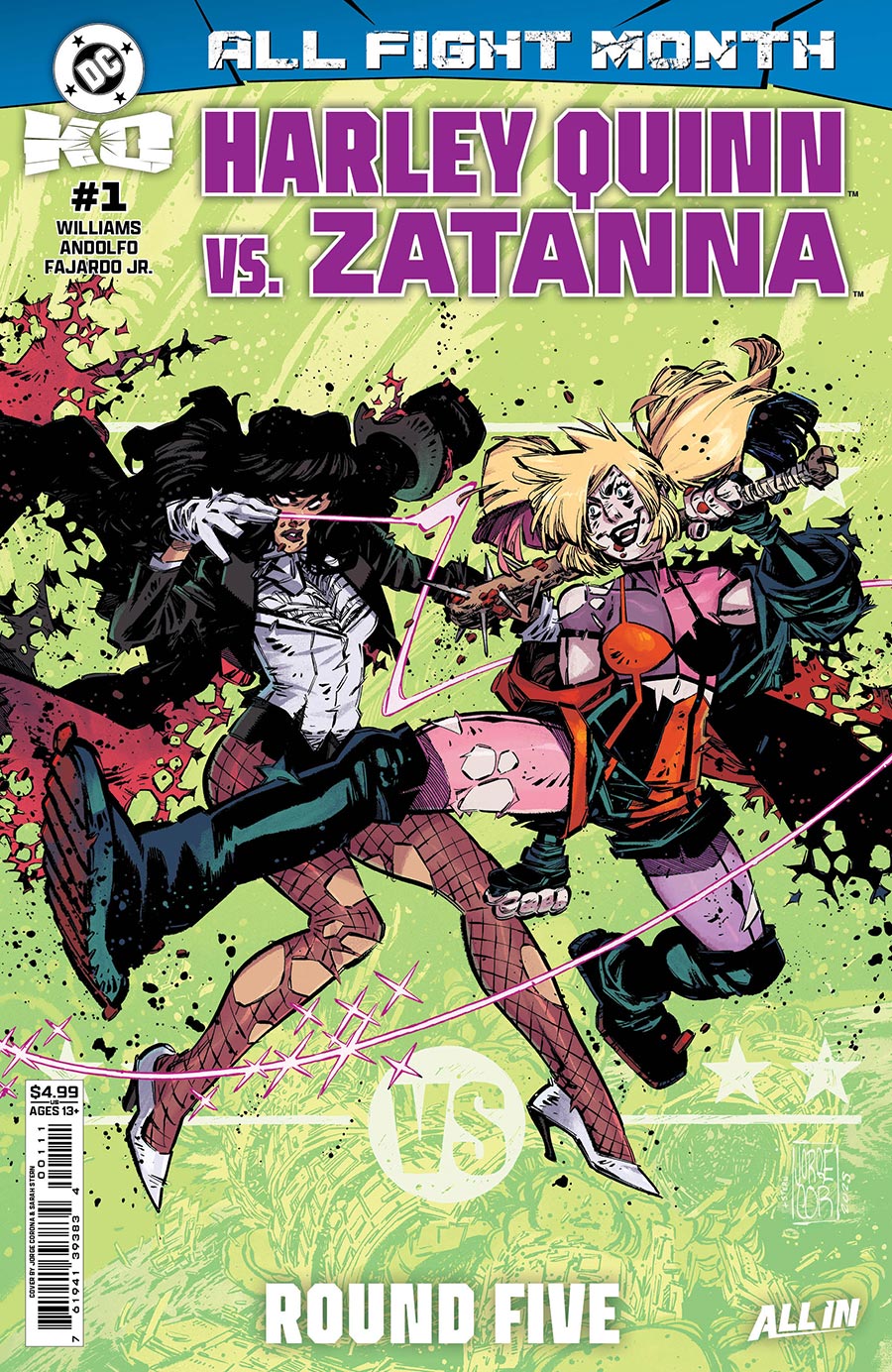 DC K.O.: Harley Quinn vs. Zatanna #1