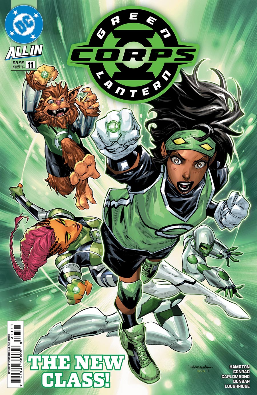 Green Lantern Corps #11 (Cover A Stephen Segovia)