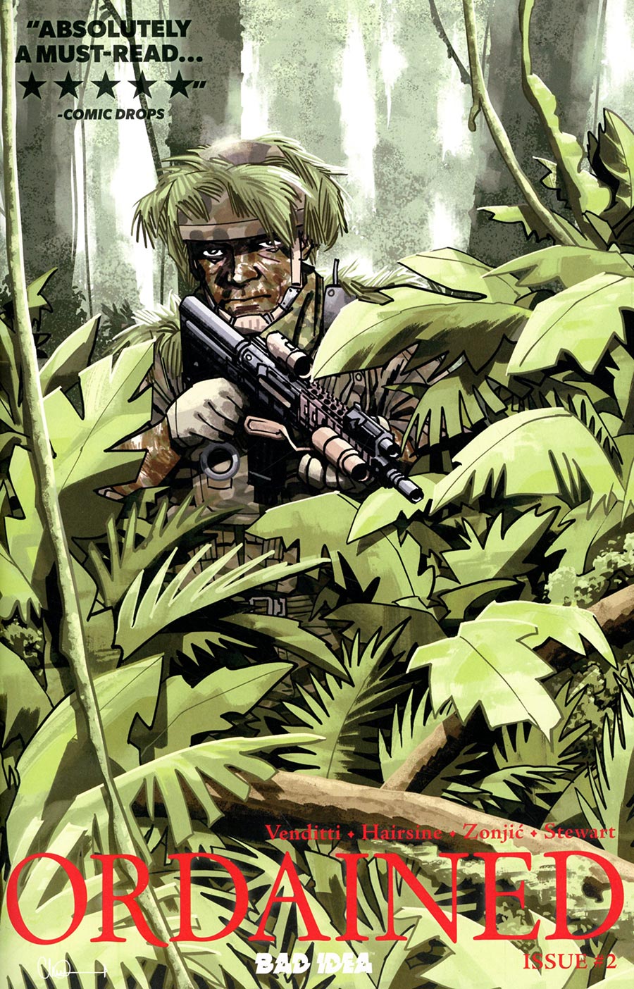 Ordained #2 Cover B Charlie Adlard Variant