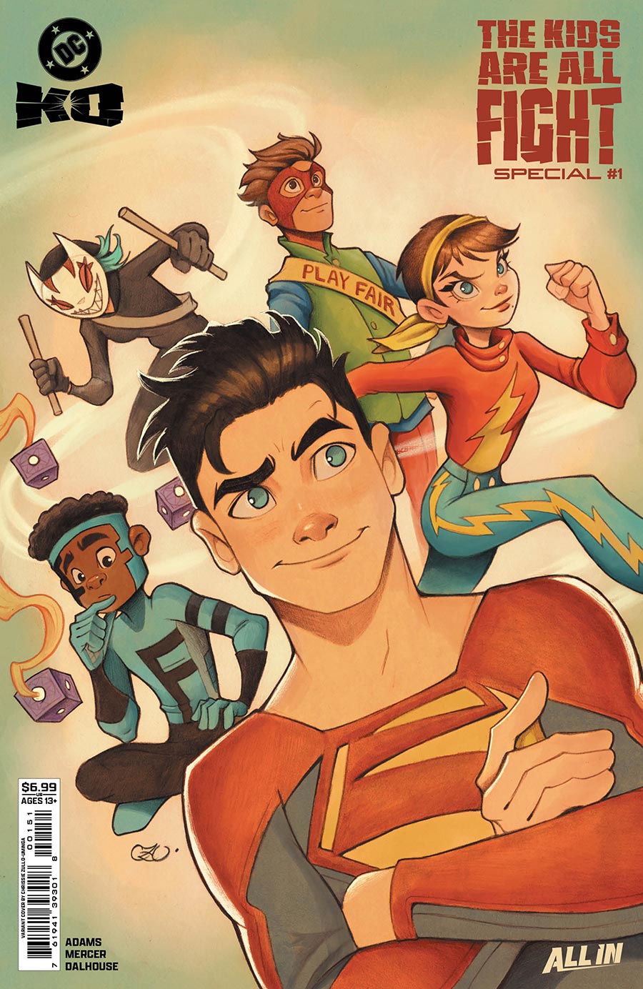 DC K.O.: The Kids Are All Fight Special #1 Cover E Chrissie Zullo Uminga Variant