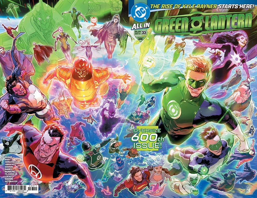 Green Lantern #33 (Cover A Xermanico Wraparound)