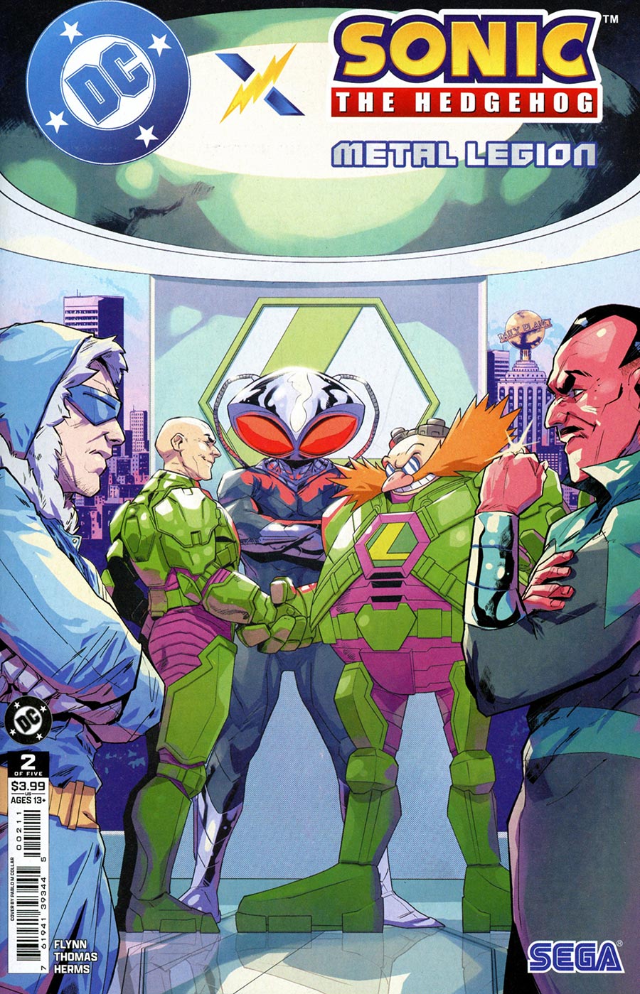 DC x Sonic the Hedgehog: Metal Legion #2