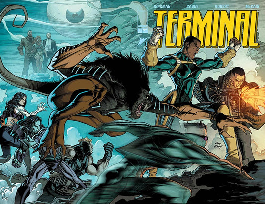 Terminal #1 Cover M Andy Kubert Chromium Connecting Variant