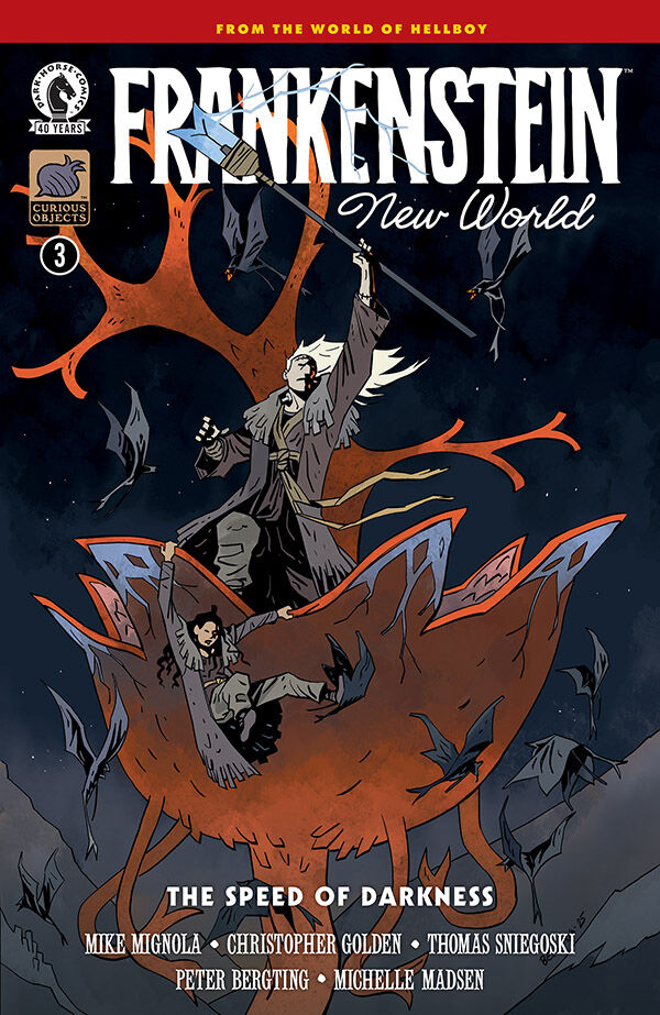Frankenstein: New World - The Speed of Darkness #3 (CVR A Peter Bergting)