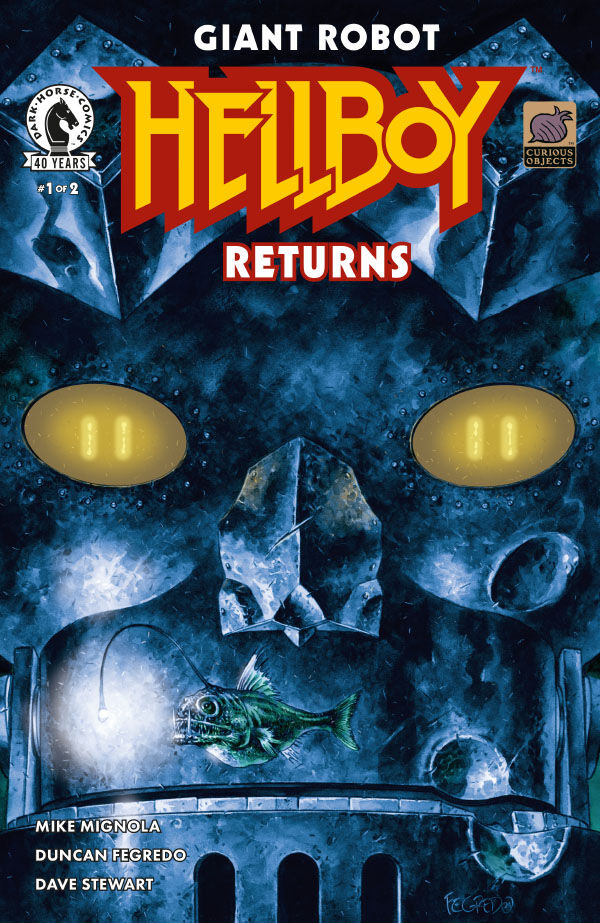 Giant Robot Hellboy Returns #1 (CVR A) (Duncan Fegredo) [BACKORDERED] cover