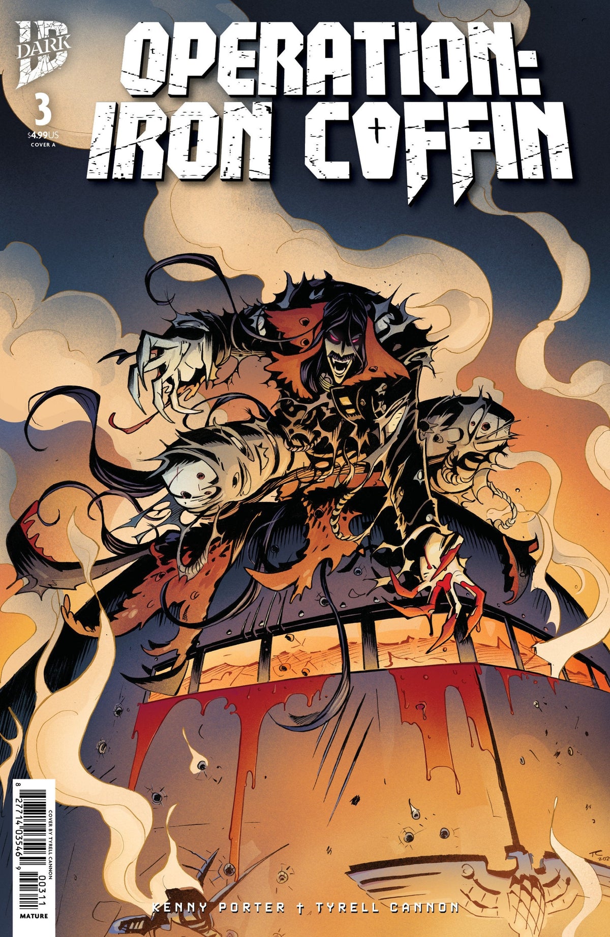 Operation: Iron Coffin #3 Cover A (Cannon) [PREORDER] cover