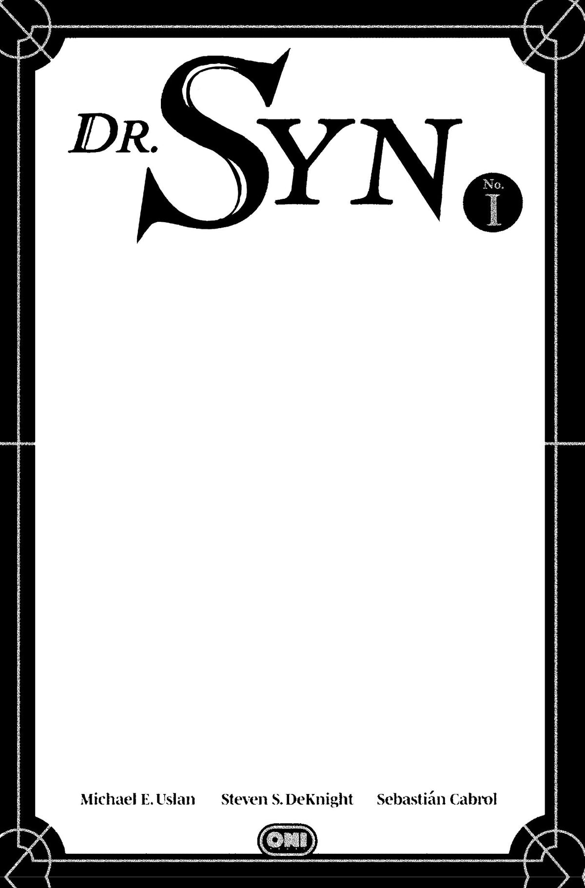 Dr Syn #1 - D Blank Sketch Var
