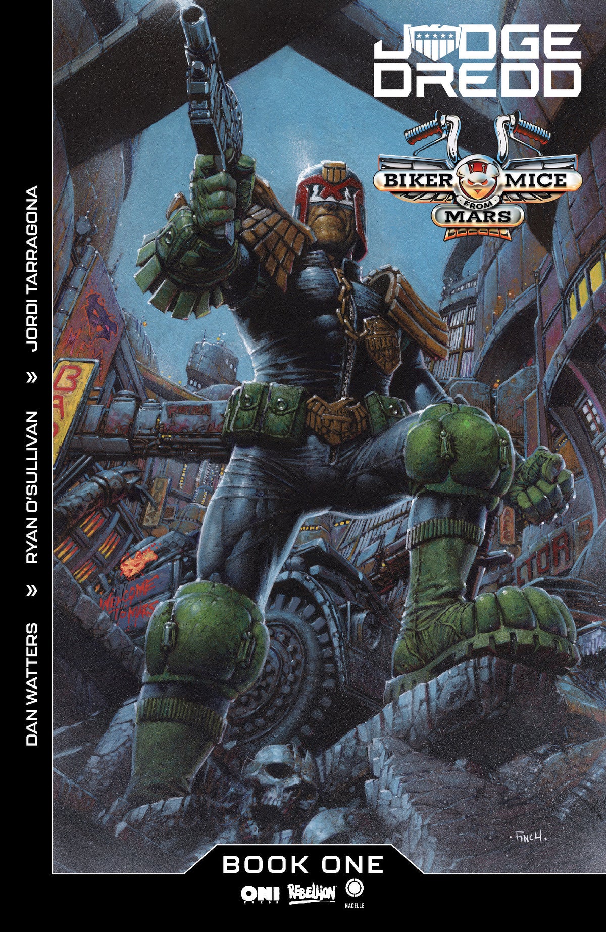 Judge Dredd/Biker Mice from Mars #1 - A David Finch