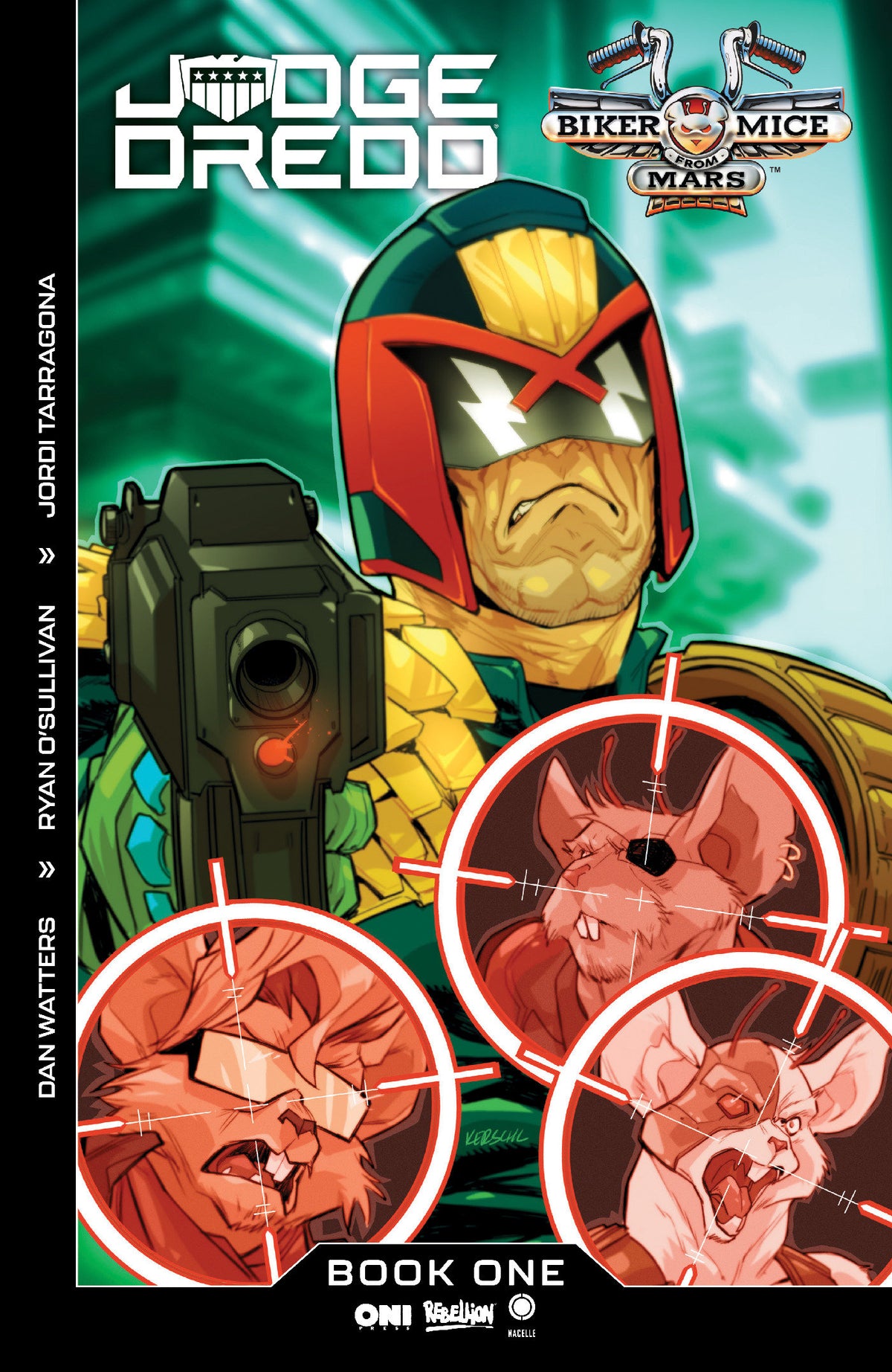 Judge Dredd/Biker Mice from Mars #1 - B Karl Kerschl Var