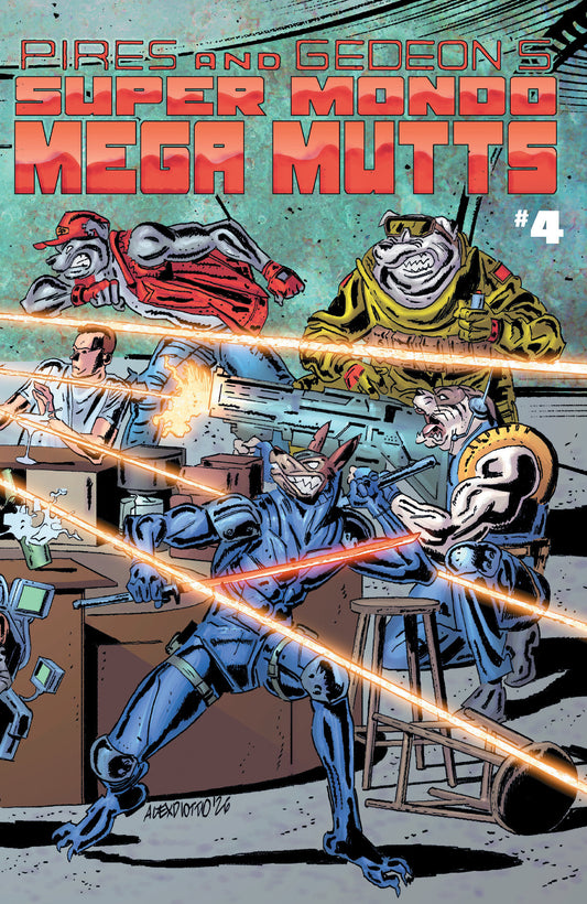 SUPER MONDO MEGA MUTTS #4 - B Alex Diotto Var