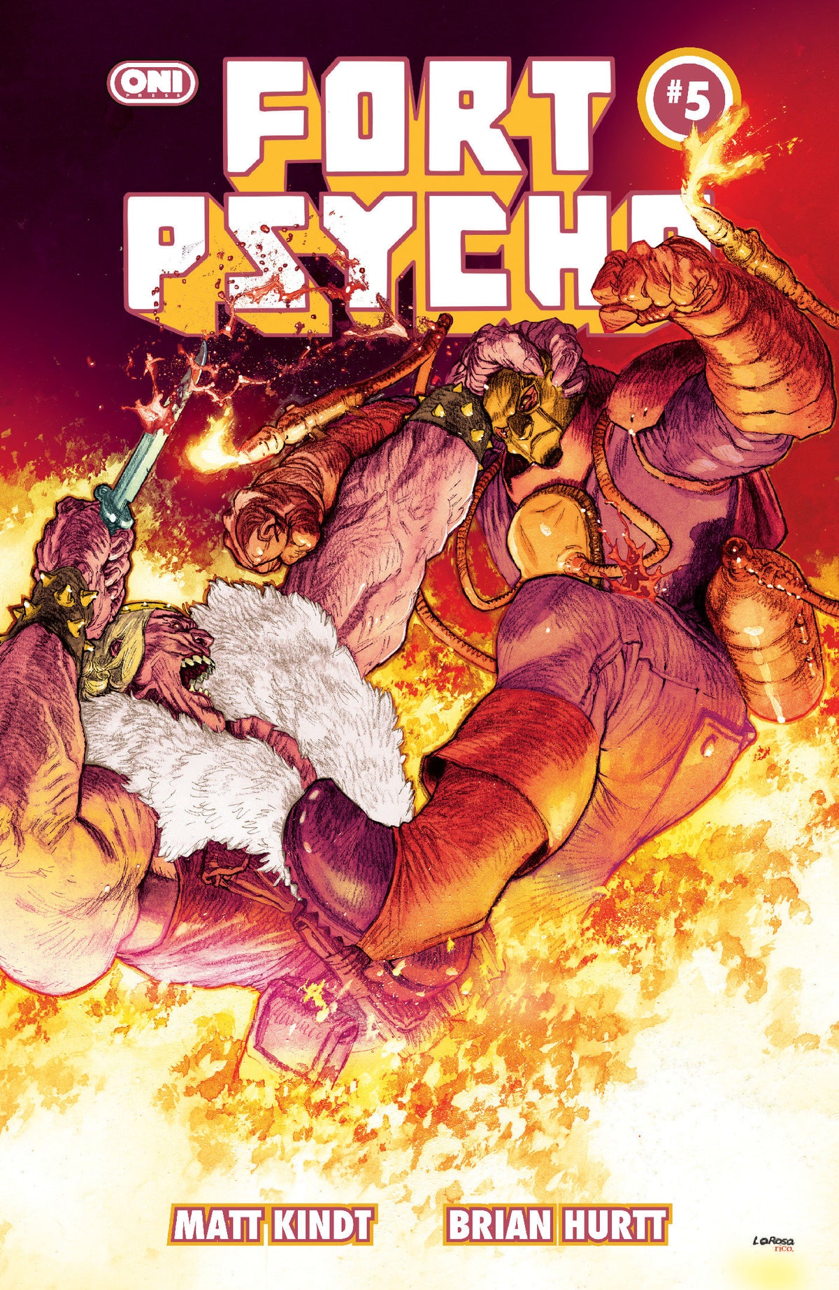 Fort Psycho #5 - B Lewis LaRosa Var