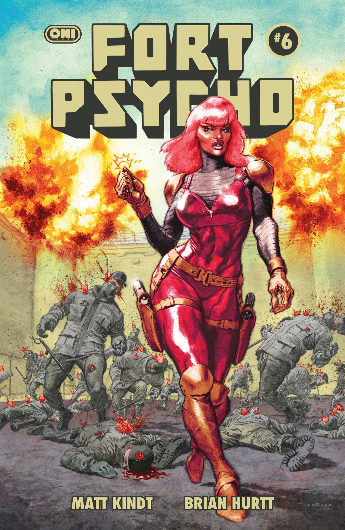 Fort Psycho #6 - B Lewis LaRosa Var