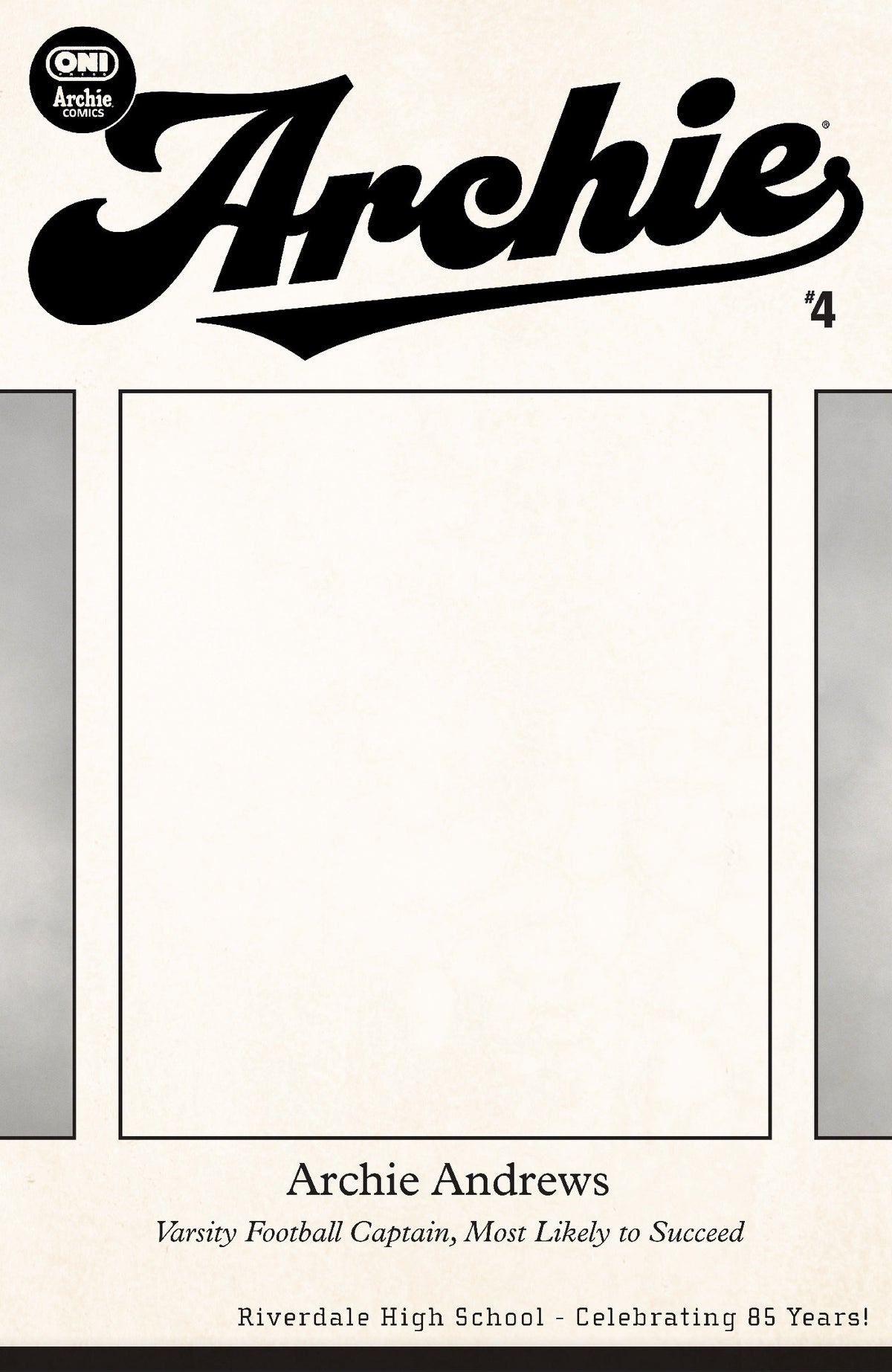 Archie #4 - F Riverdale Yearbook Blank Sketch Var