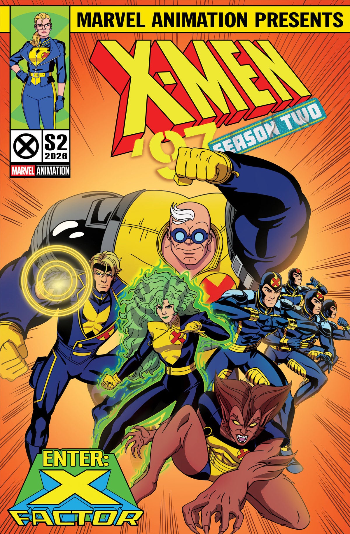 X-MEN '97: SEASON TWO #5 - Adam Stafford Animation Variant