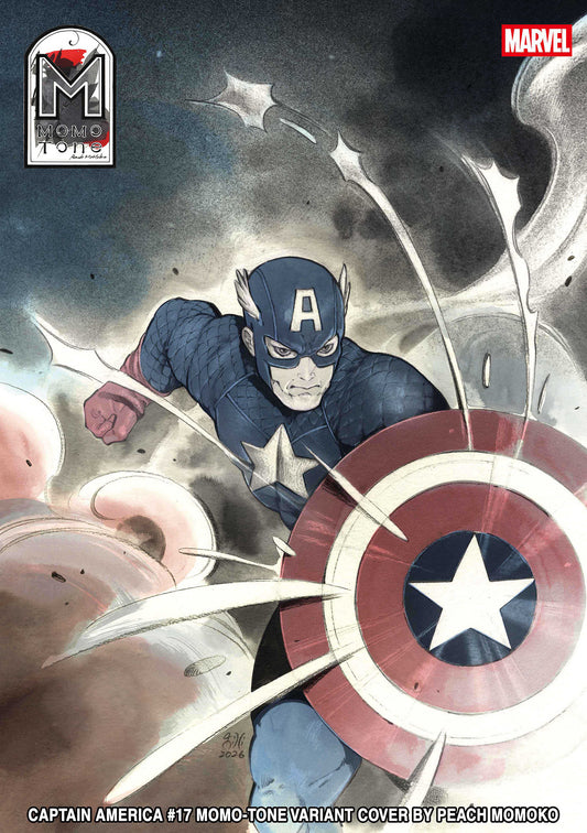 Captain America #17 — Peach Momoko Momo-Tone Variant
