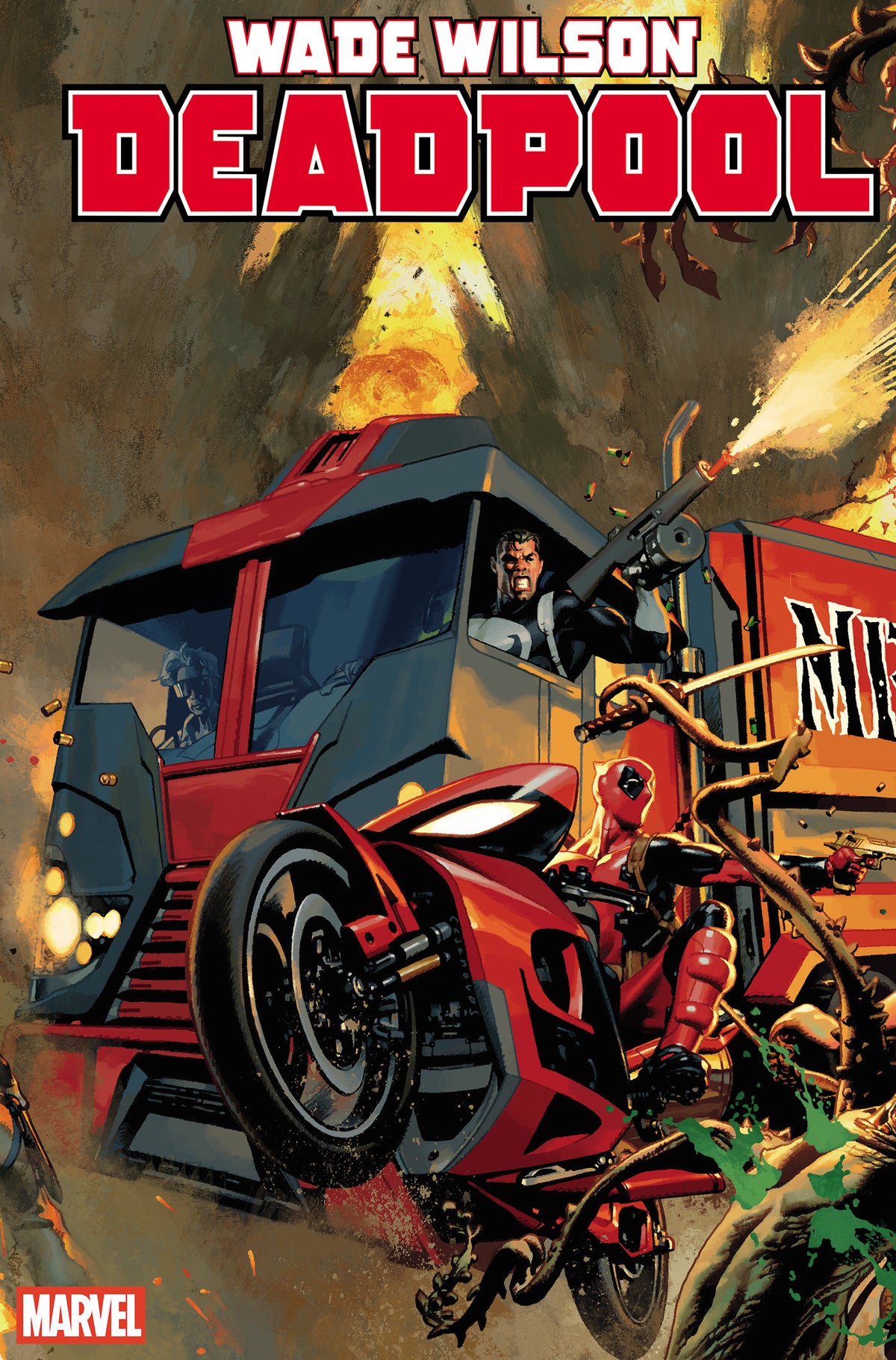 WADE WILSON: DEADPOOL #9 [BG] - Josemaria Casanovas 4-Part Connecting Variant [Bg]