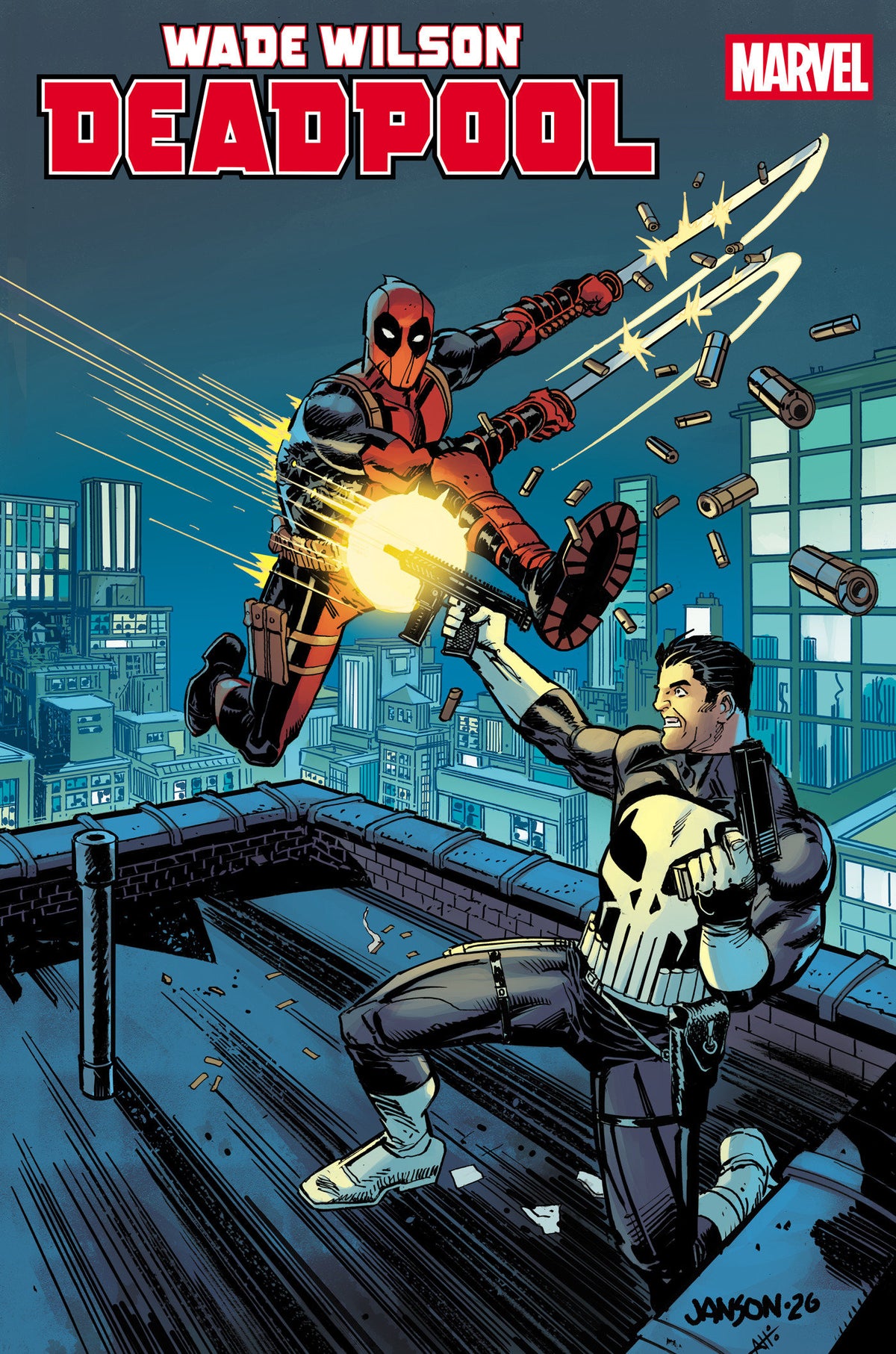 WADE WILSON: DEADPOOL #9 [BG] - Klaus Janson Variant [Bg]