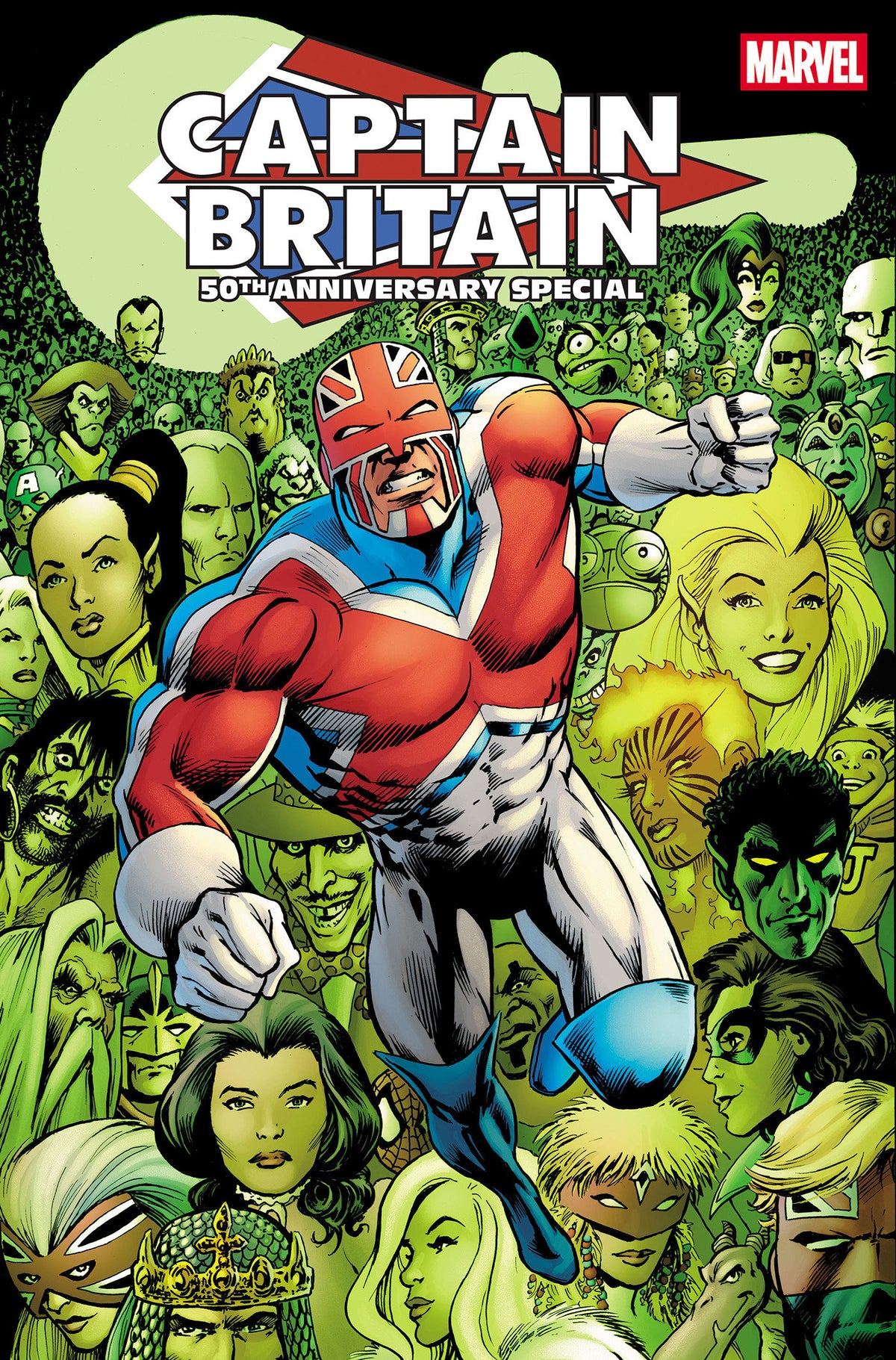 CAPTAIN BRITAIN 50TH ANNIVERSARY SPECIAL #1 - A