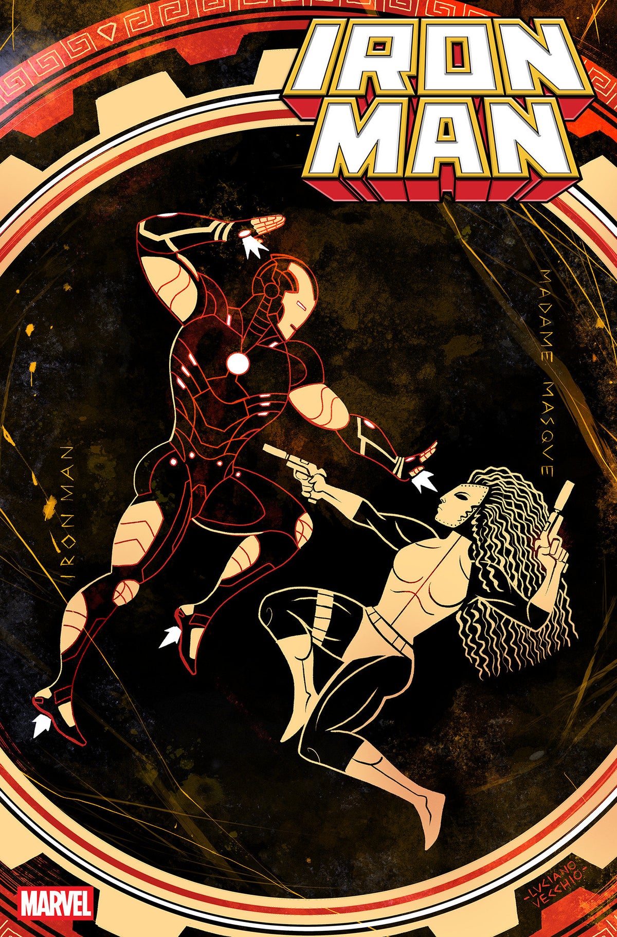 IRON MAN #10 - Luciano Vecchio Art Style Variant