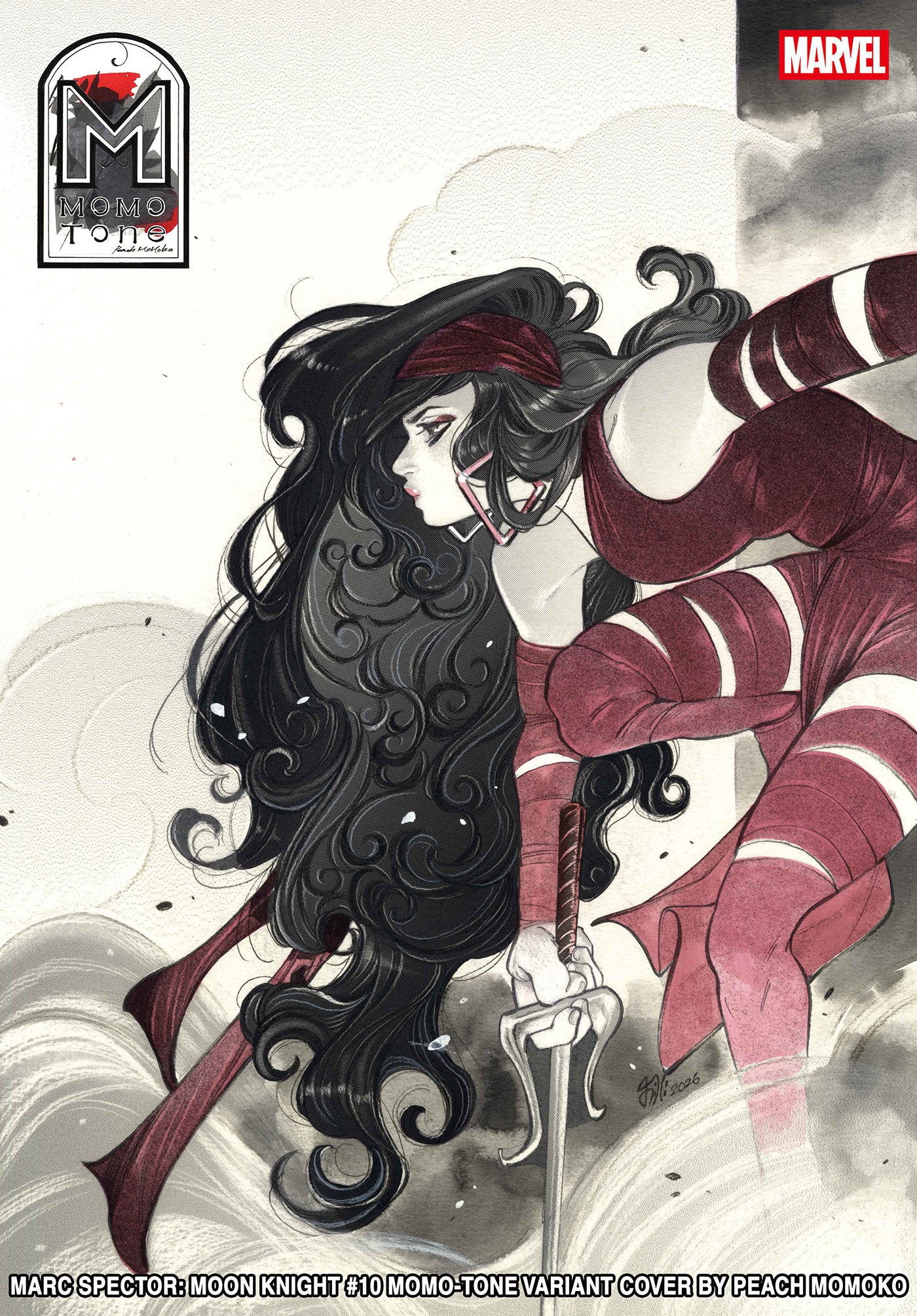 Marc Spector: Moon Knight #10 — Peach Momoko Momo-Tone Variant