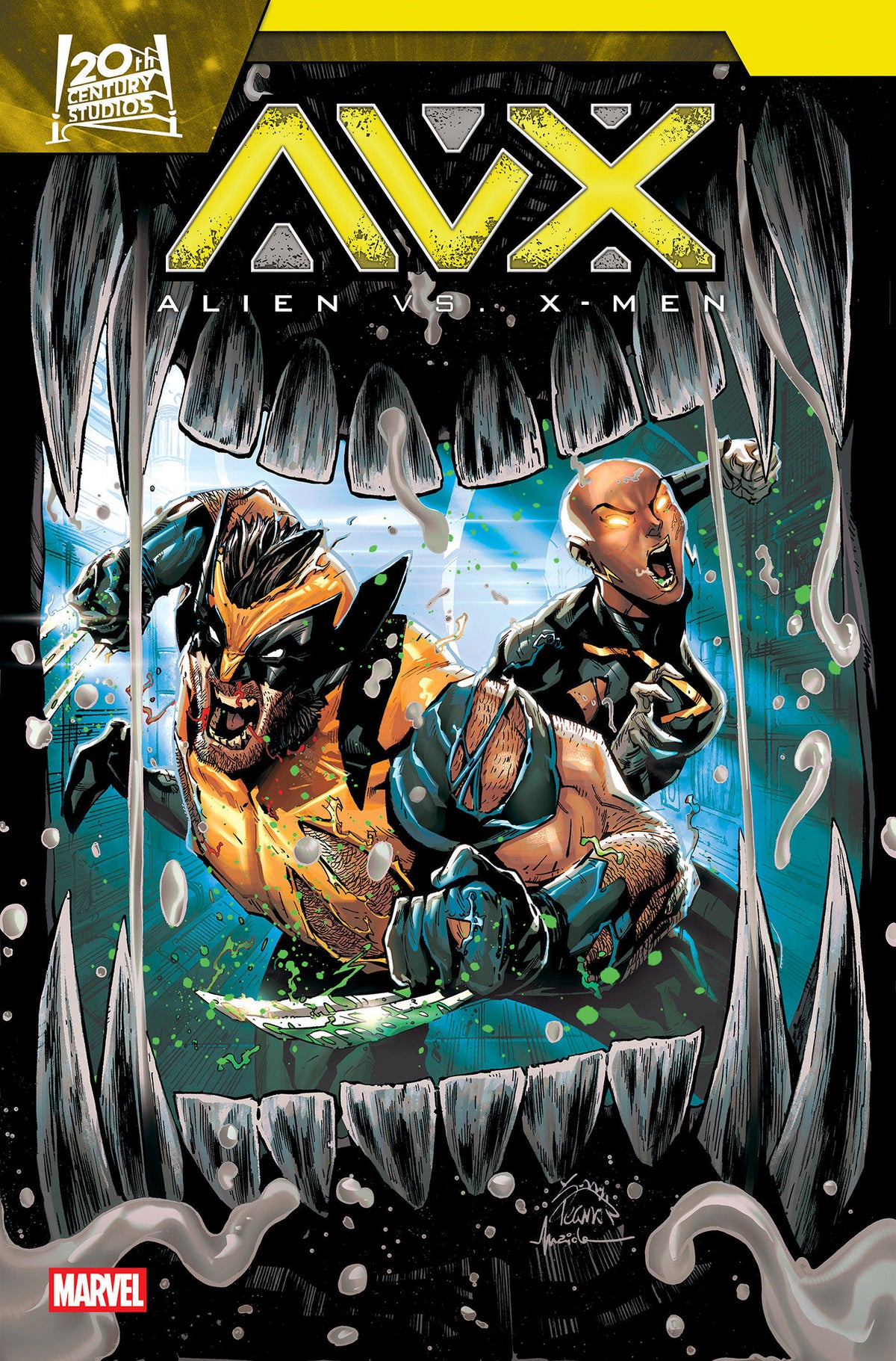 ALIEN VS. X-MEN #4 - A