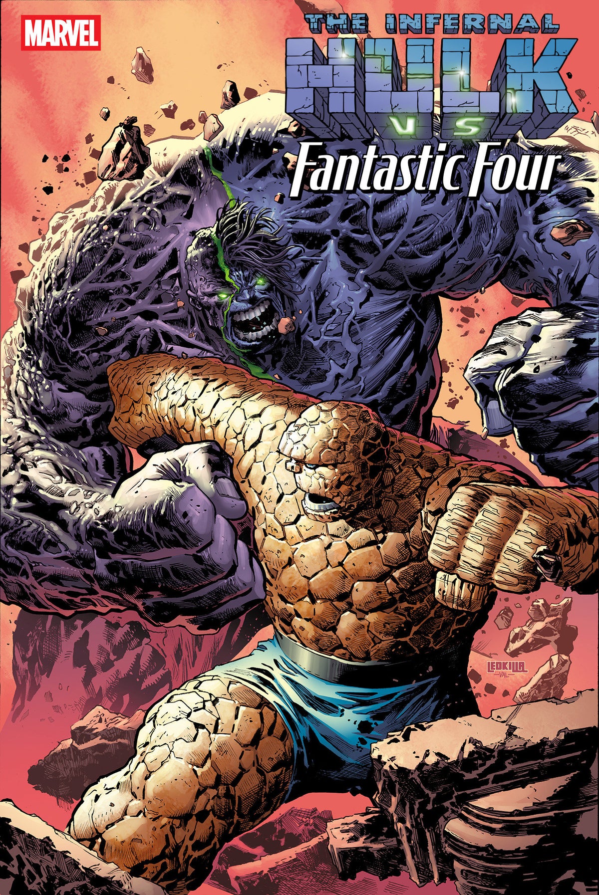 INFERNAL HULK VS. FANTASTIC FOUR #1 - Ken Lashley Variant