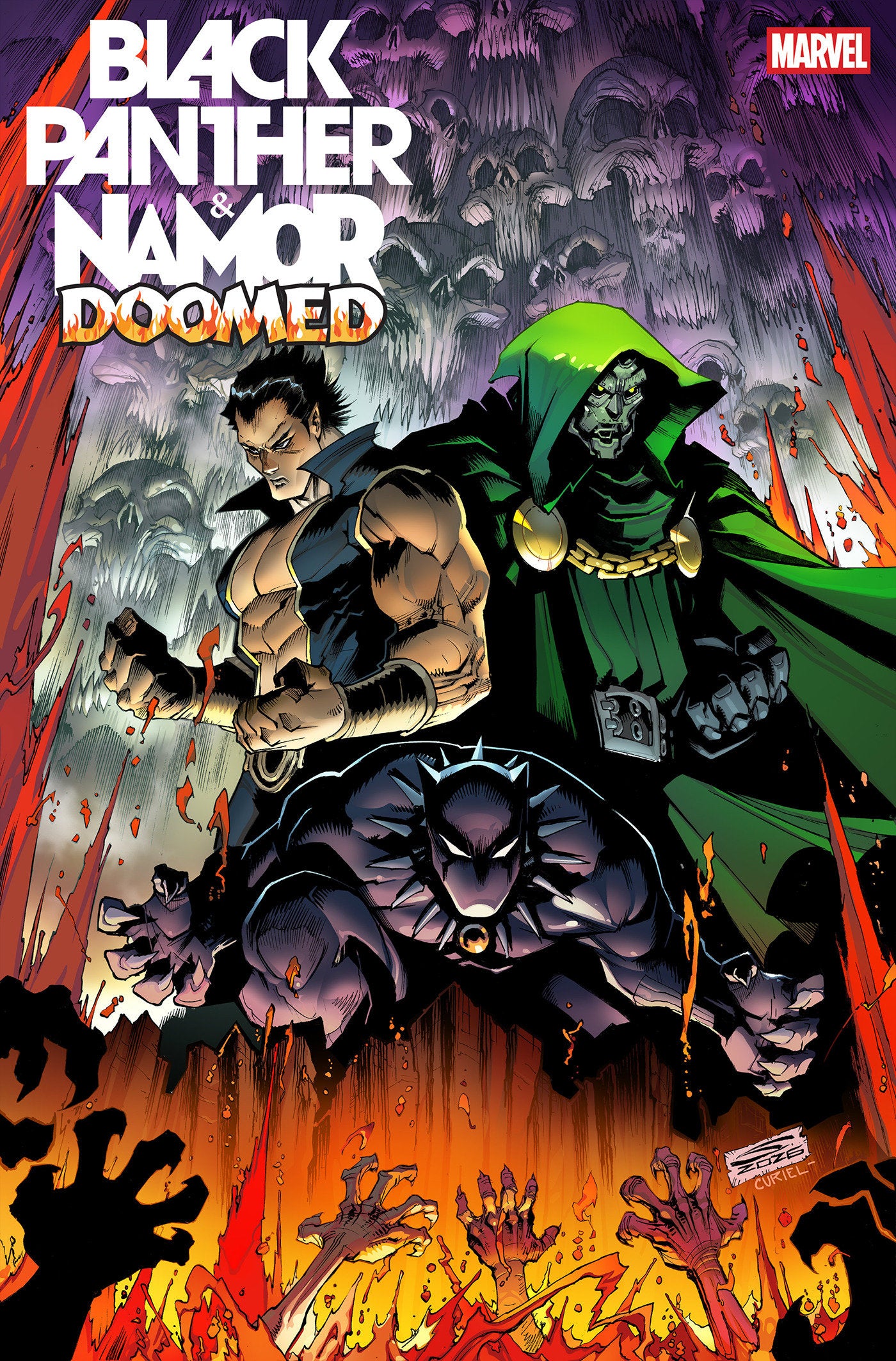 Black Panther/Namor: Doomed #3 — Gerardo Sandoval Variant