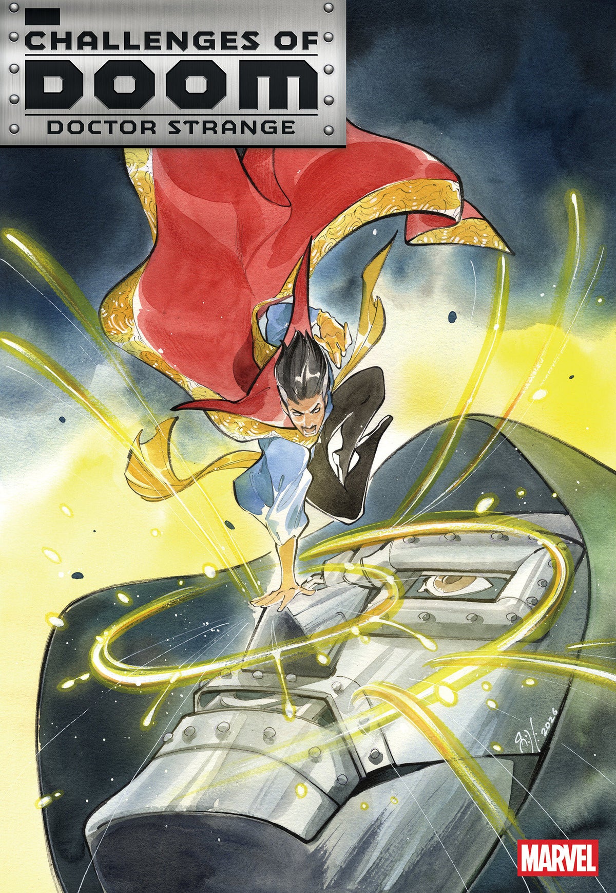 Challenges of Doom: Doctor Strange #1 — Peach Momoko Variant