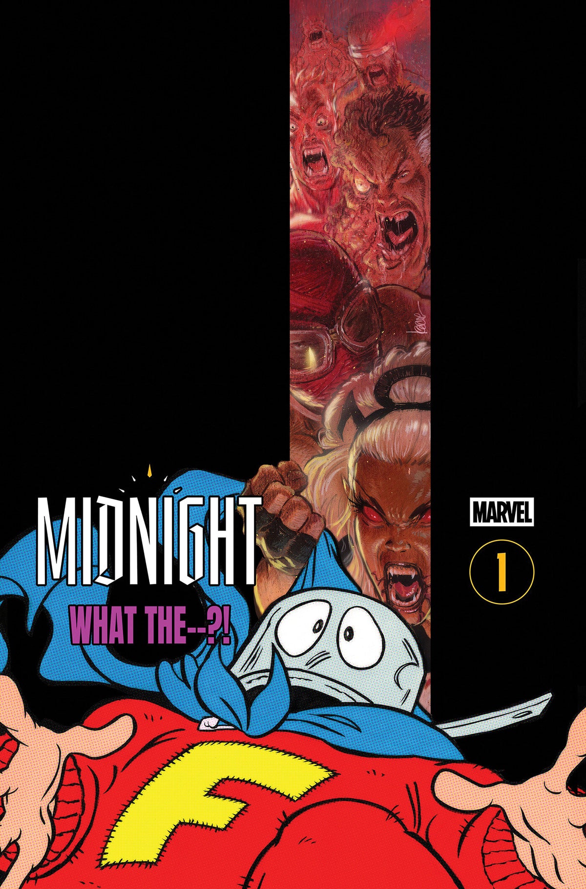 WHAT THE--?! #1 - B Kaare Andrews Midnight Variant