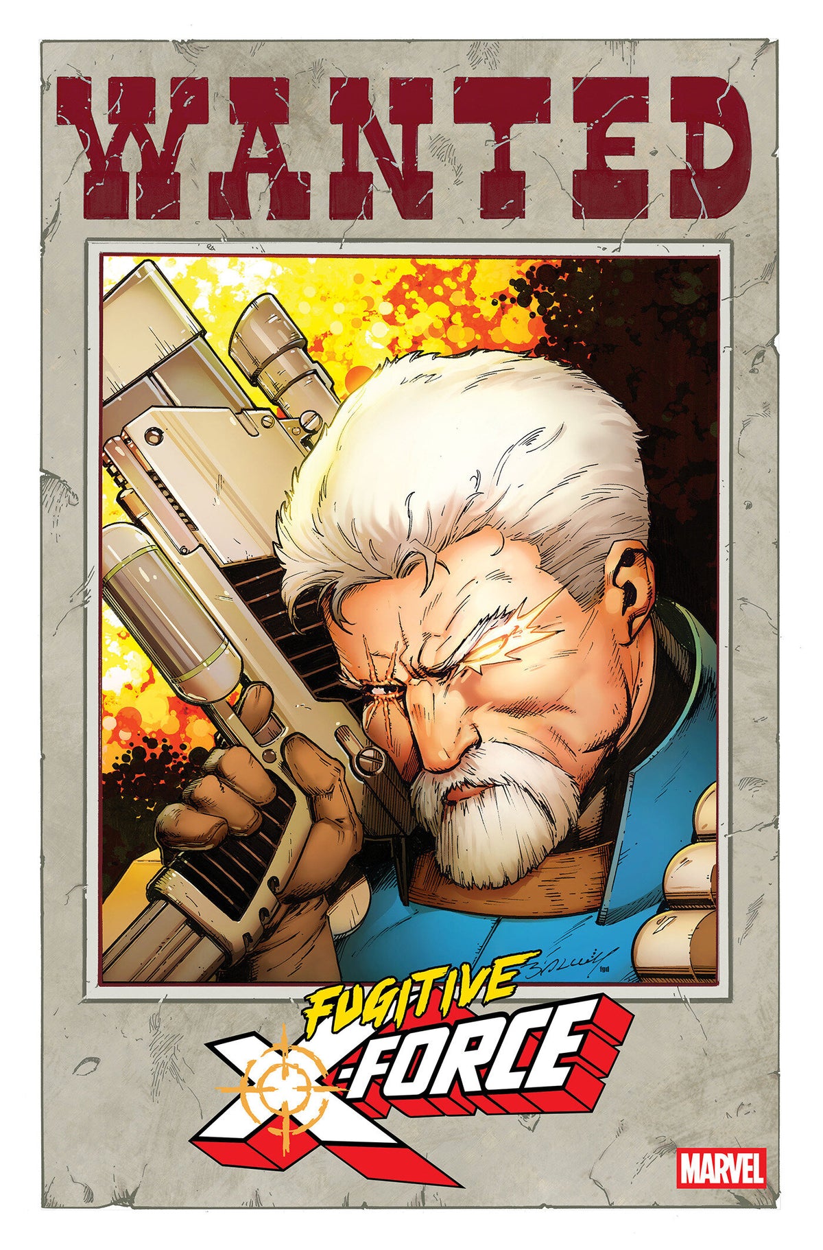 FUGITIVE X-FORCE #2 - B Mark Bagley Wanted Variant