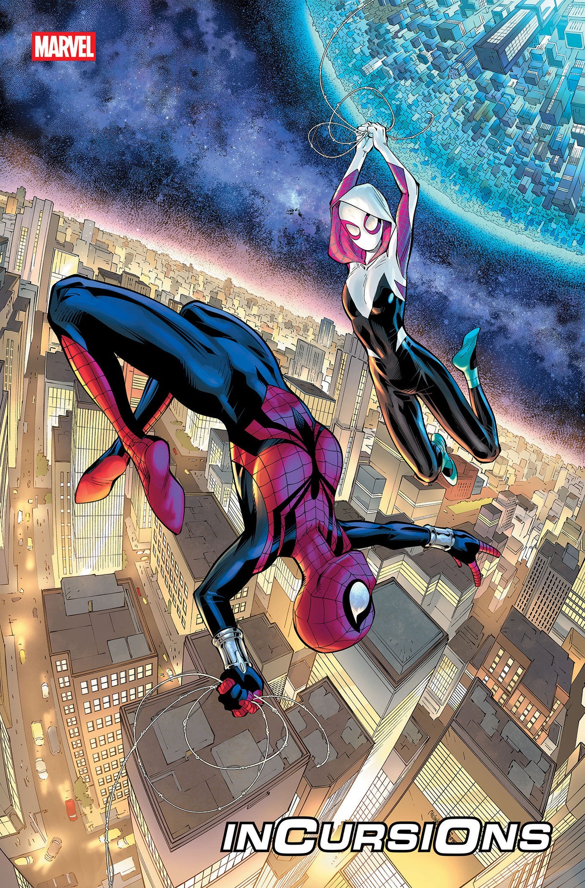 SPIDER-MAN: INCURSIONS #1 - A By Gleb Melnikov