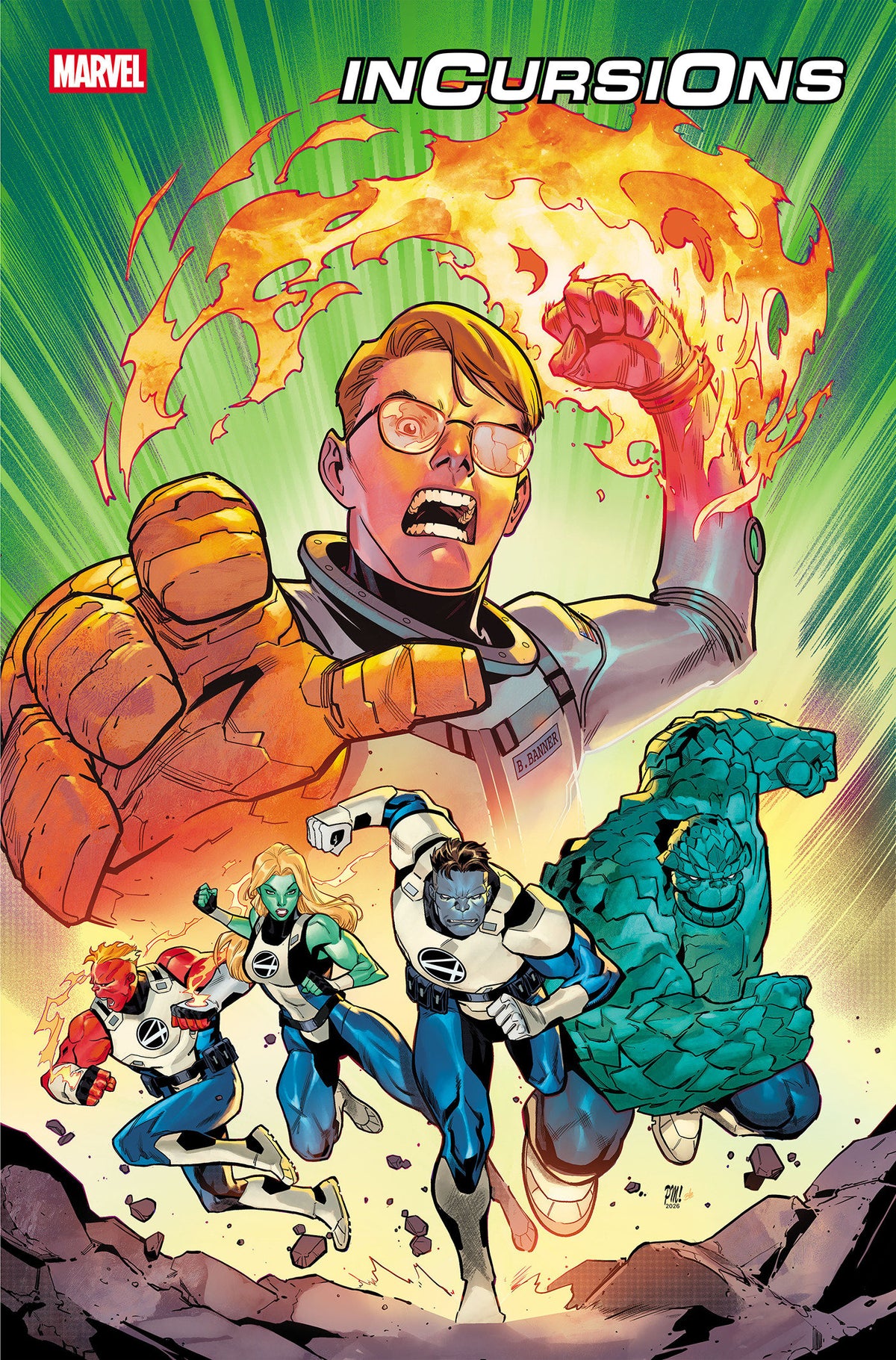 FANTASTIC FOUR: INCURSIONS #1 - A By Paco Medina