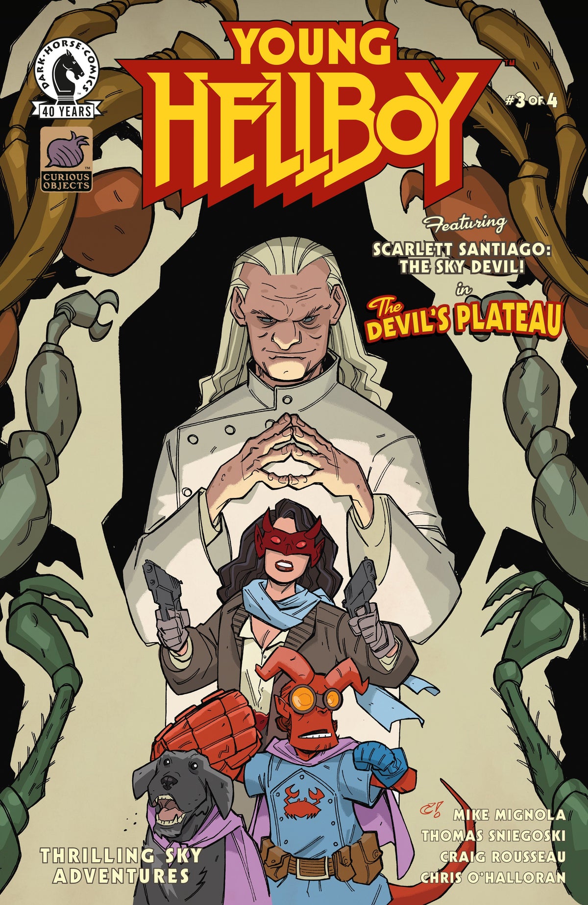 Young Hellboy: Thrilling Sky Adventures #3 (CVR A) (Craig Rousseau) [PREORDER] cover