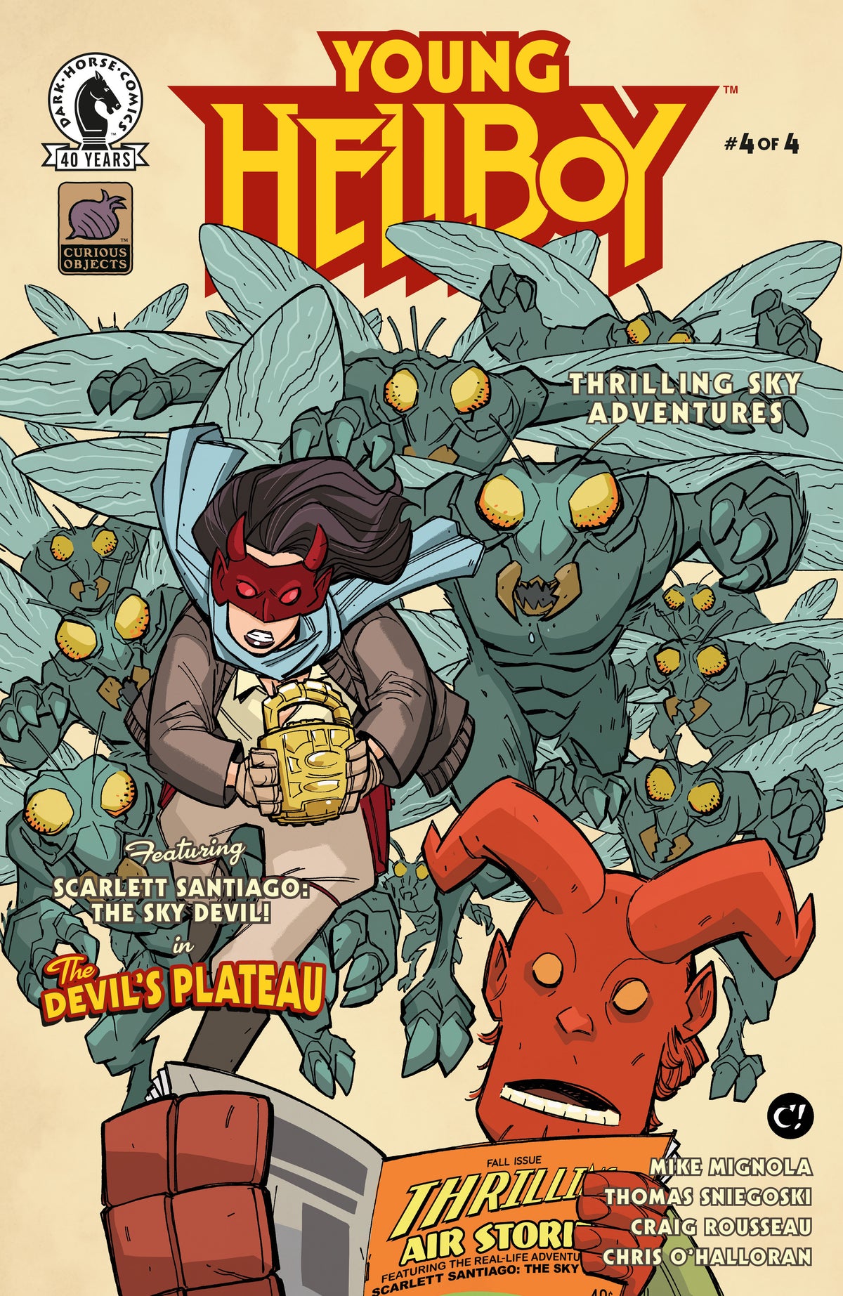 Young Hellboy: Thrilling Sky Adventures #4 (CVR A) (Craig Rousseau) - A) (Craig Rousseau)