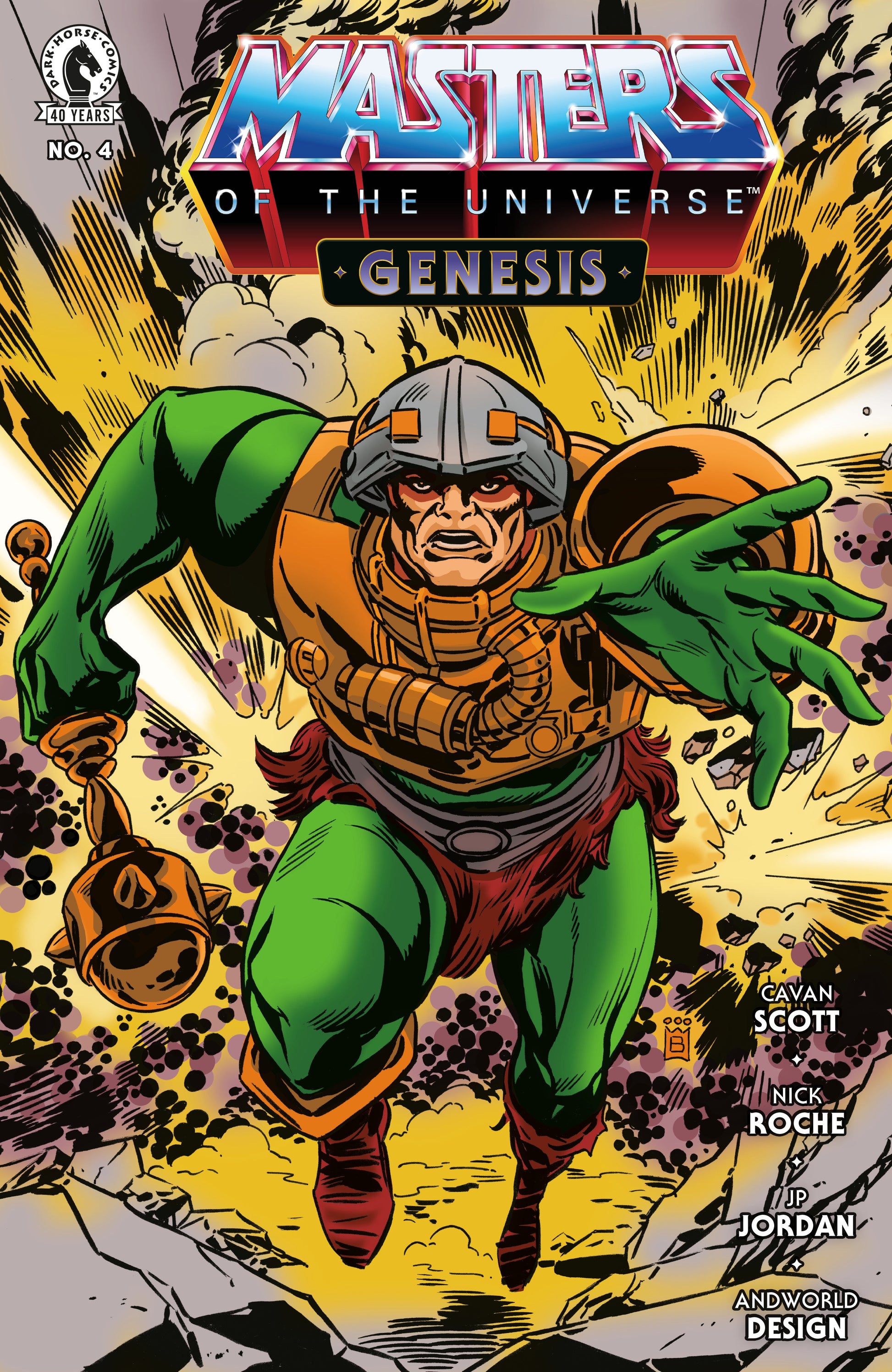 He-Man and the Masters of the Universe: Genesis #4 — Cover A