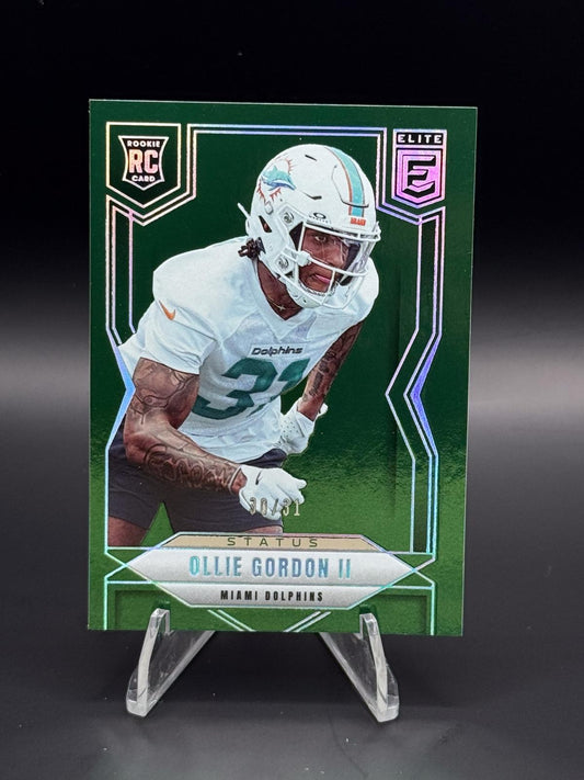 2025 Donruss Elite #108 Ollie Gordon II Status #/31