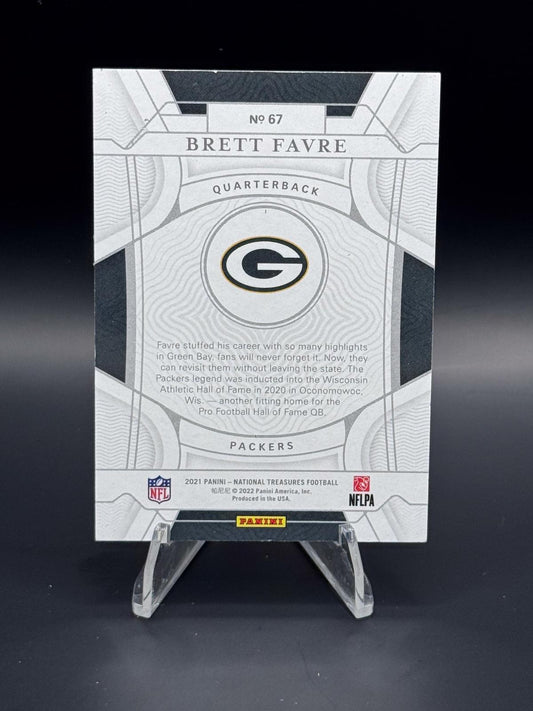 2021 Panini National Treasures #67 Brett Favre #/99