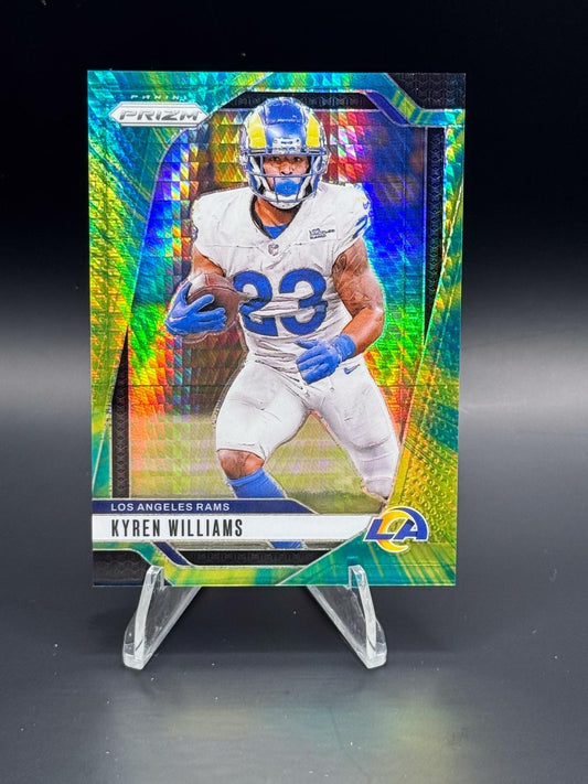 2024 Panini Prizm #167 Kyren Williams Green Wave /180