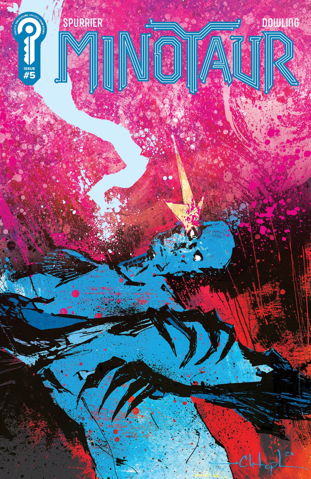 Minotaur #5 - B Christopher Mitten