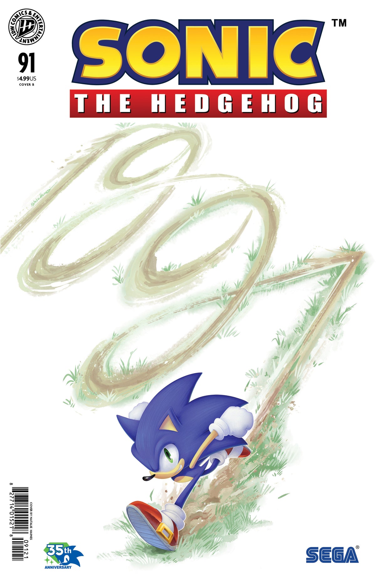 Sonic the Hedgehog #91 - B (Haines)