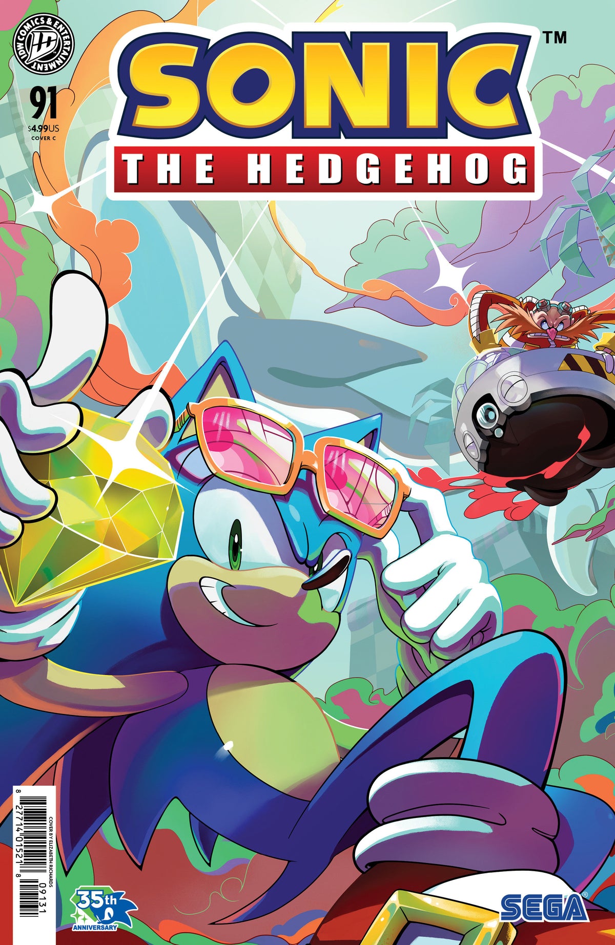 Sonic the Hedgehog #91 - C (Richards)