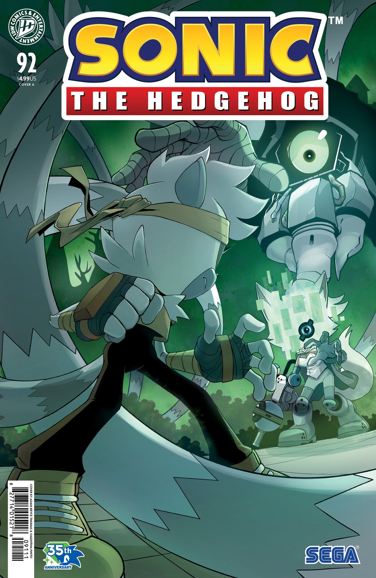 Sonic The Hedgehog #92 — Cover A