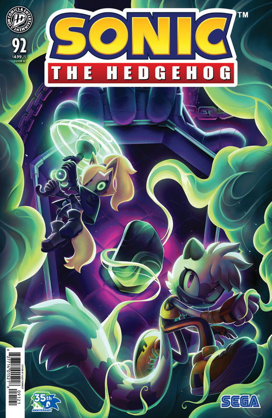 Sonic The Hedgehog #92 — Variant B (Forrest)