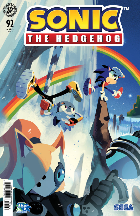 Sonic The Hedgehog #92 — Variant RI (15) (Fourdraine)