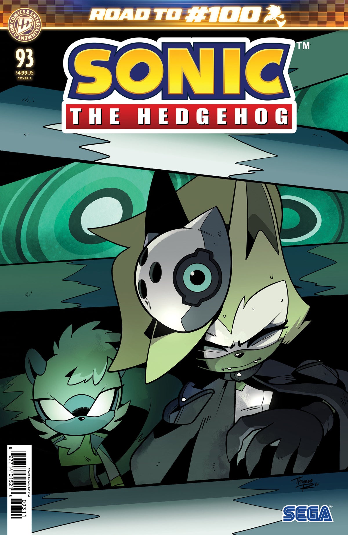 Sonic the Hedgehog #93 - A (Rothlisberger)