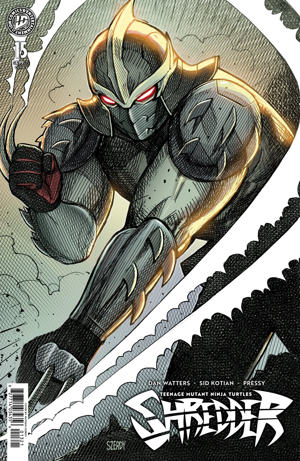 Teenage Mutant Ninja Turtles: Shredder #15 - B (Szerdy)