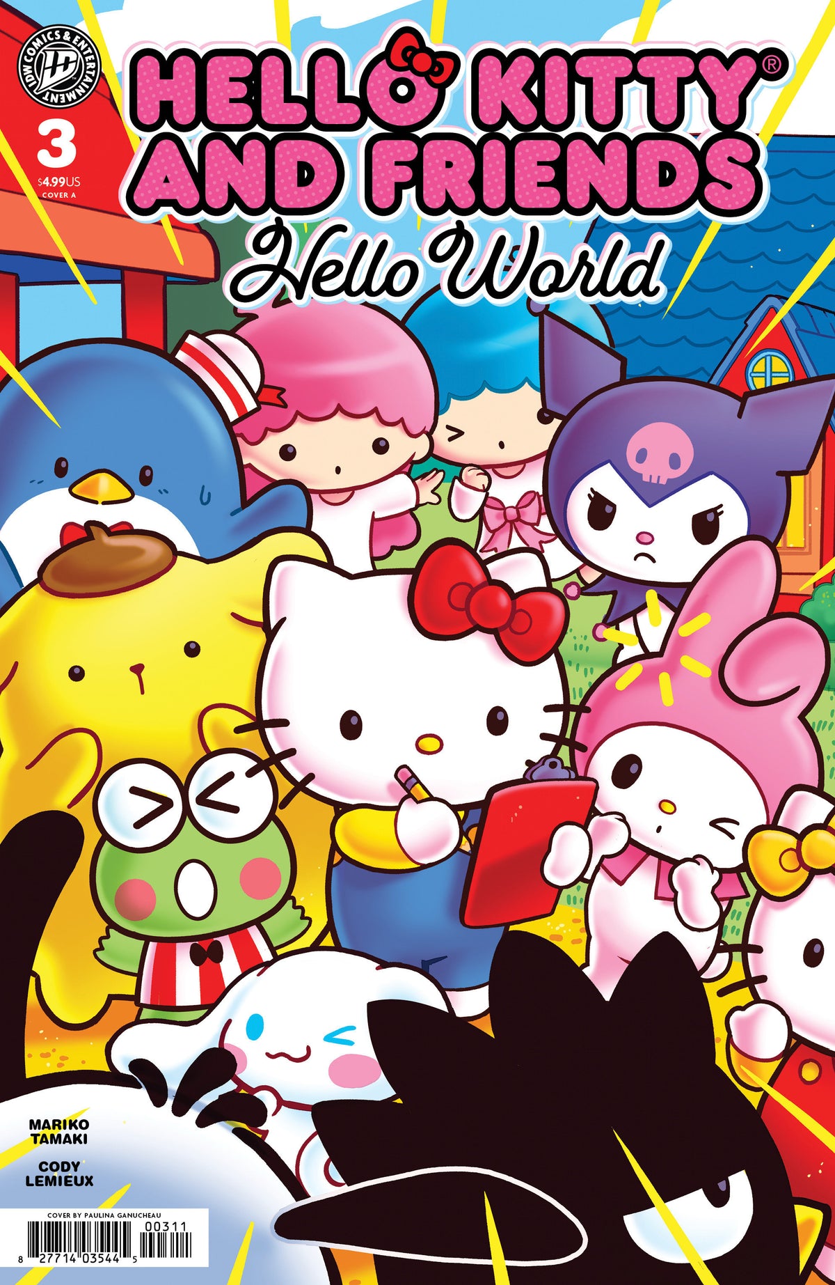 Hello Kitty and Friends: Hello World! #3 - A (Ganucheau)