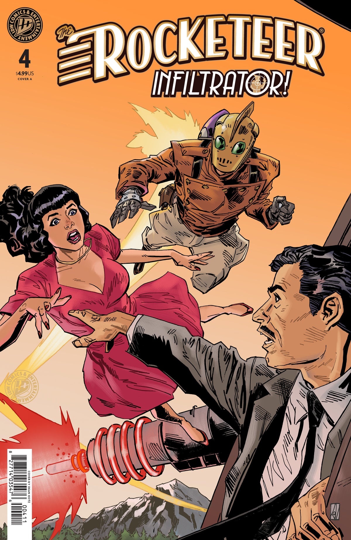 The Rocketeer: Infiltrator! #4 - A (Kotz)