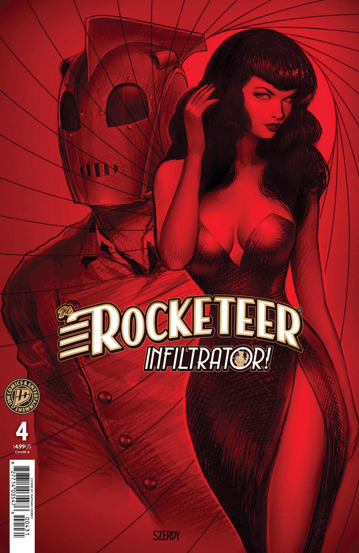 The Rocketeer: Infiltrator! #4 - B (Szerdy)
